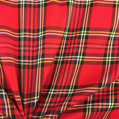 Royal Stewart Tartan – FabricBazaar