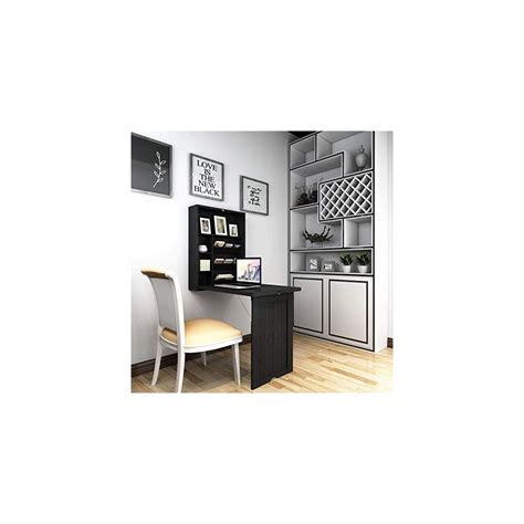 Buy Nightcore Wall Mounted Table w/Classified Storage Space, Foldable ...