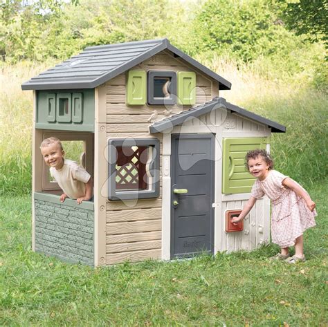 Casa de Amigos con cocina en colores naturales Friends House Life Smoby