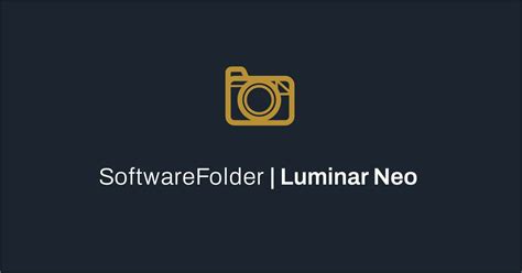 Image result for Luminar Neo Icon Folder