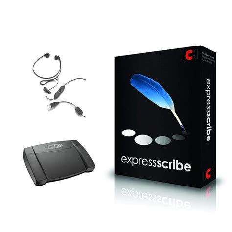 Dictation Depot Express Scribe Pro Transcription Kit with USB Foot ...