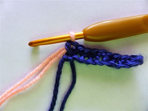 Image result for Crochet Color Change