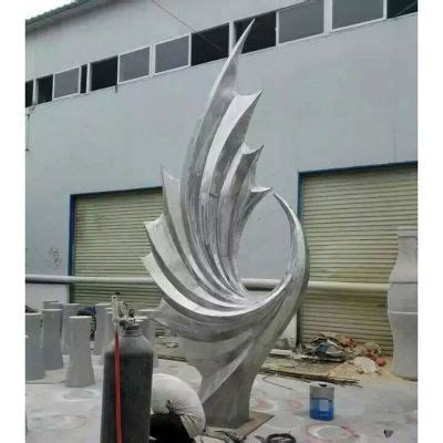 不锈钢烤漆城市凤凰动物雕塑 - 卓景雕塑公司