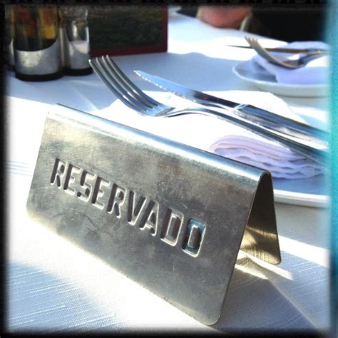 Restaurant Reserved Table Sign 的图像结果