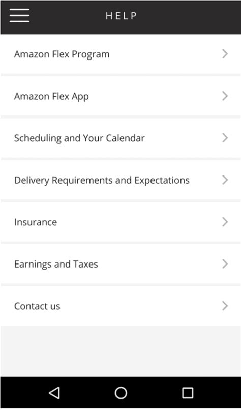 Amazon Flex App for Android 的图像结果