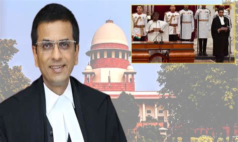 సీజేఐగా జస్టిస్ డీవై చంద్రచూడ్ ప్రమాణం | Justice DY Chandrachud sworn ...