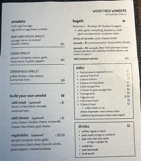 Wood Fired Wonders, Oberlin - Menu, Reviews (131), Photos (21 ...