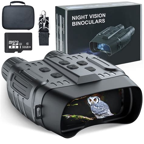 Tkwser Night Vision Binoculars 1280p 300m 4x Digital 7l Infrared ...