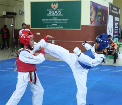 Indus International School hosts ISSO Taekwondo nationals 2024 | Excel ...