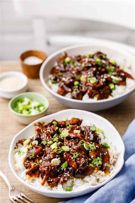 Easy Crockpot Teriyaki Chicken Thigh Recipe (Love this!) - Miss Wish