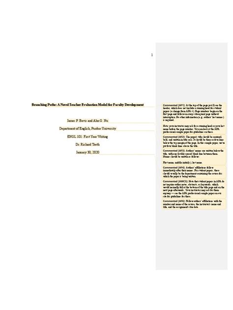 Image result for Term Paper APA Format Examples