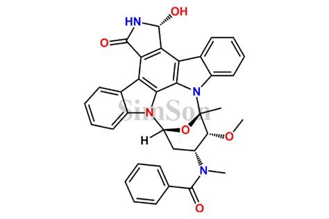 3-Hydroxy Midostaurin Epimer 1 | CAS No- 155848-20-7 | Simson Pharma ...