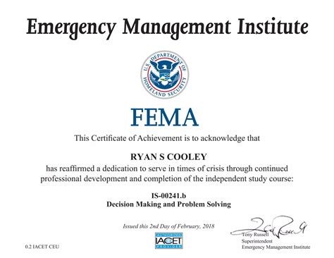 Image result for FEMA Decision-Making Process
