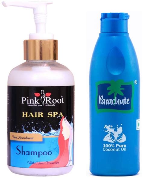 PINKROOT SPA SHAMPOO WITH COCONUT HAIR OIL Price in India - Buy ...