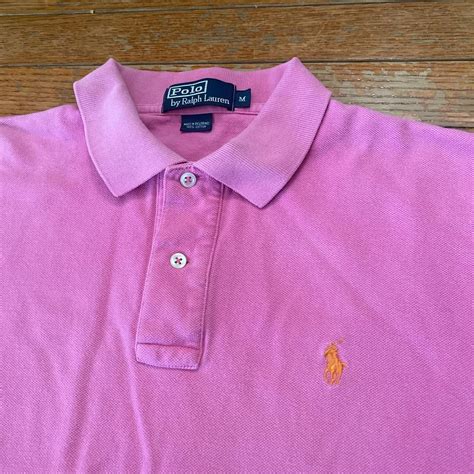 Polo Ralph Lauren Pink collared shirt ( Men’s... - Depop