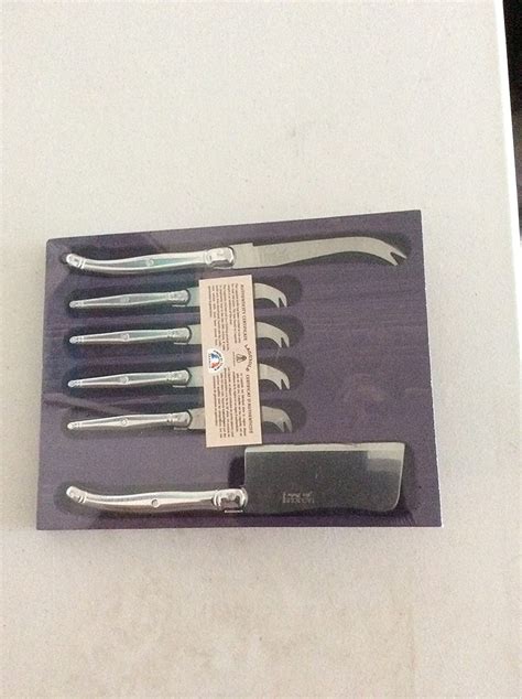 Buy Laguiole Cheese Set 6 Piece Stainless Online at Low Prices in India ...
