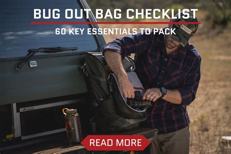 Ultimate Bug Out Bag Essential [FREE Checklist] – Premier Body Armor