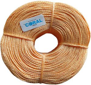 CORAL INDIA 2mm-400meter-650gram-yellow Rope Yellow - Buy CORAL INDIA ...