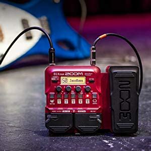 Zoom B1X Four Bass Multi-Effects Pedal (Red) : Amazon.in: Musical ...