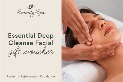 Essential Deep Cleanse Facial (60 mins) – Serenity Spa