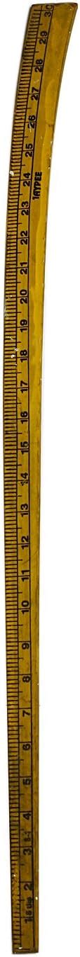 designers den Wooden Leg-Curve-Tailoring Scale : Amazon.in: Office Products