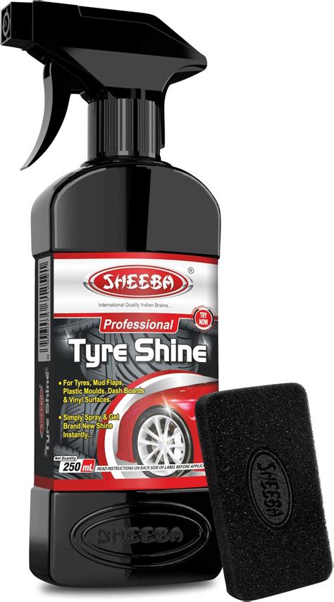 ShineXPro Bike & Car Tyre Polish - 2.7L Extreme Black Tyre Shine - Long ...