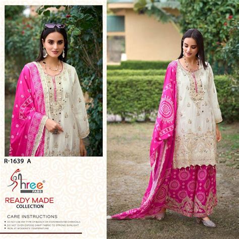 Shree R 1639 Ready Made Pakistani Salwar Suits Collection