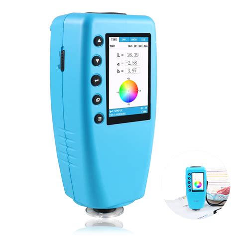 Buy Precise Portable Color Analyzer Digital Color Reader with 8mm ...