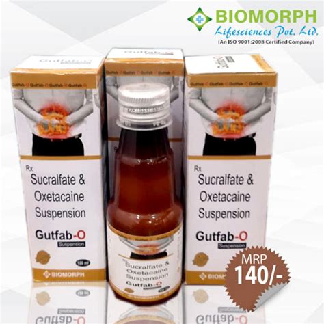 GUTFAB-O SUSPENSION Biomorph Lifesciences Pvt. Ltd.