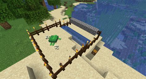 Turtle Farm Minecraft Tutorial 的图像结果