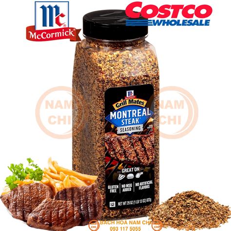 Gia Vị Ướp Thịt Bò STEAK McCormick Grill Mates Montreal Steak Seasoning ...