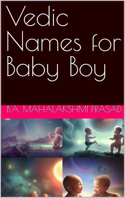 Vedic Names for Baby Boy eBook : Mahalakshmi Prasad, B.A.: Amazon.in ...