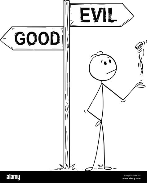 Good and evil hi-res stock photography and images - Alamy