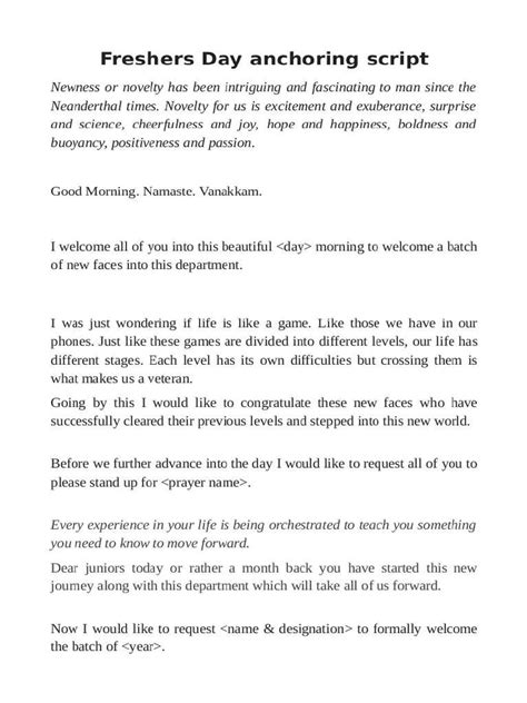 Image result for Anchoring Script Introduction