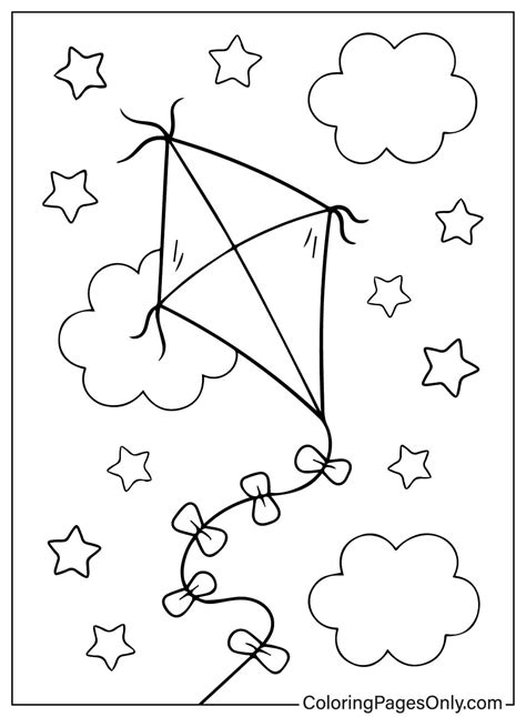 50+ Kite Coloring Pages - Free Printable PDF & Online Coloring
