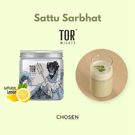 Sattu Sharbat with TOR™ Mighty Marine Collagen Powder – CHOSEN Store