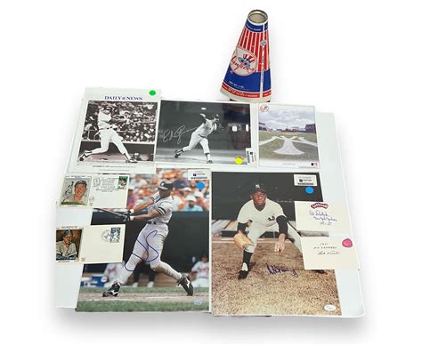 Lot - MLB “New York Yankees” Memorabilia & Signed Photos