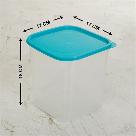 Buy Fiesta Tall Transparent Storage Jars Polypropylene- Set Of 6 from ...