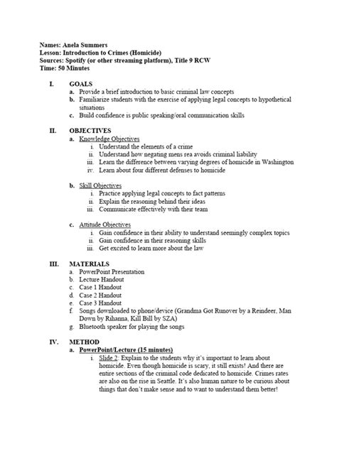 Image result for Less Lethal Lesson Plan