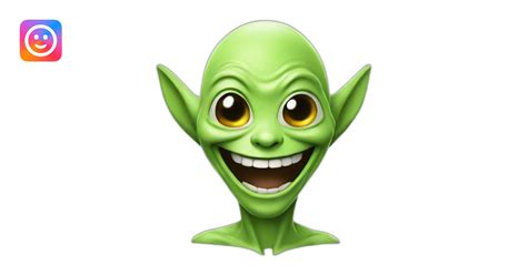 Image result for Alien Me Moji Laughing