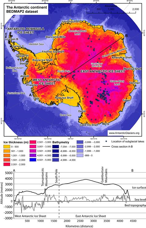 Antarctic Plateau Map