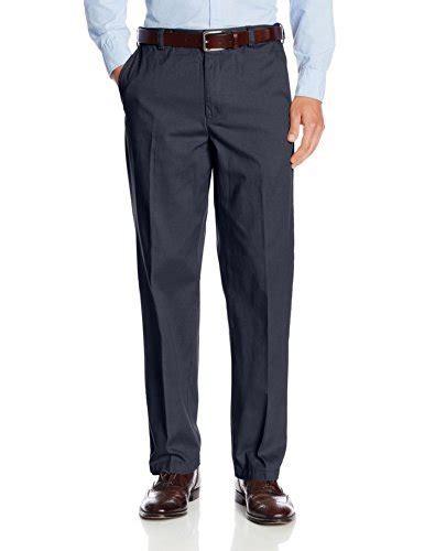 Buy Geoffrey Beene Men's Chino Flat Front Extender Pant, Postman Blue ...