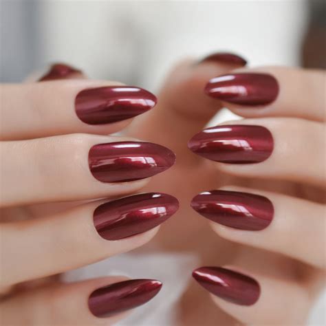 Shop Ruby - Long Almond - Press on Nails – Vegan, Clean & Effortless ...