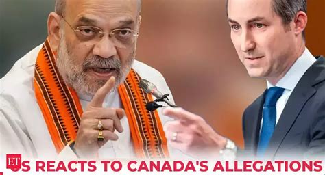 Canada-India row: US reacts to Canada's allegations against Amit Shah ...