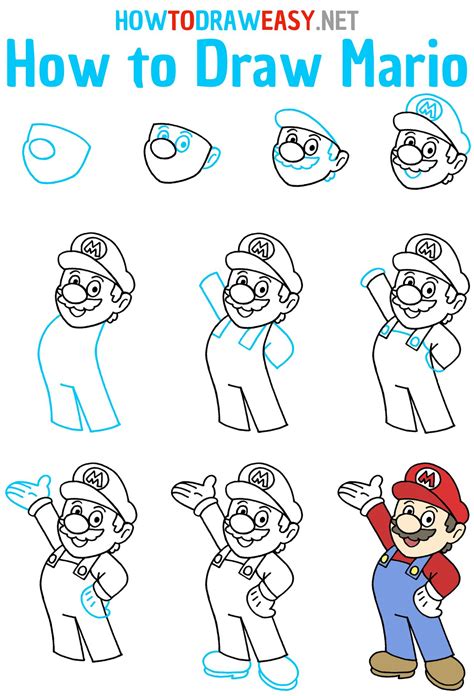 Image result for Mario Drawing Tutorial
