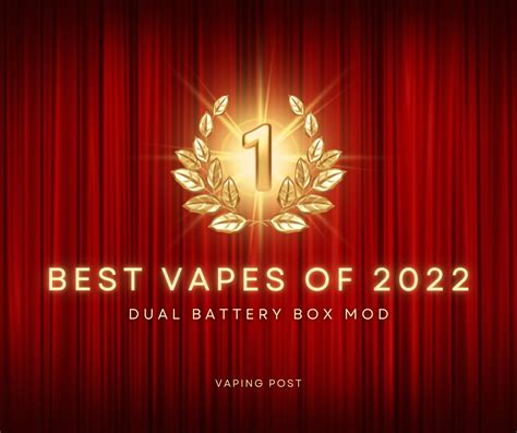 Best Vape Dual Battery Box Mod - Vaping Post
