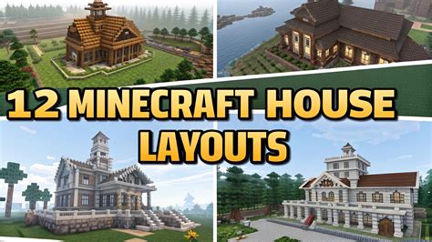 12 Minecraft House Layouts: Perfect Designs for Every Player