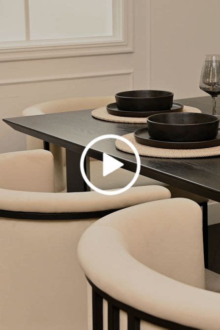 Rocco Black Dining Table