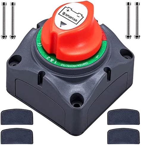 Heavy Duty Battery Switch 12V-60V Battery Isolator Master Disconnect ...