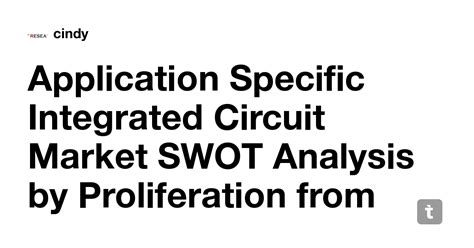 Application Specific Integrated Circuit Market SWOT Analysis by ...